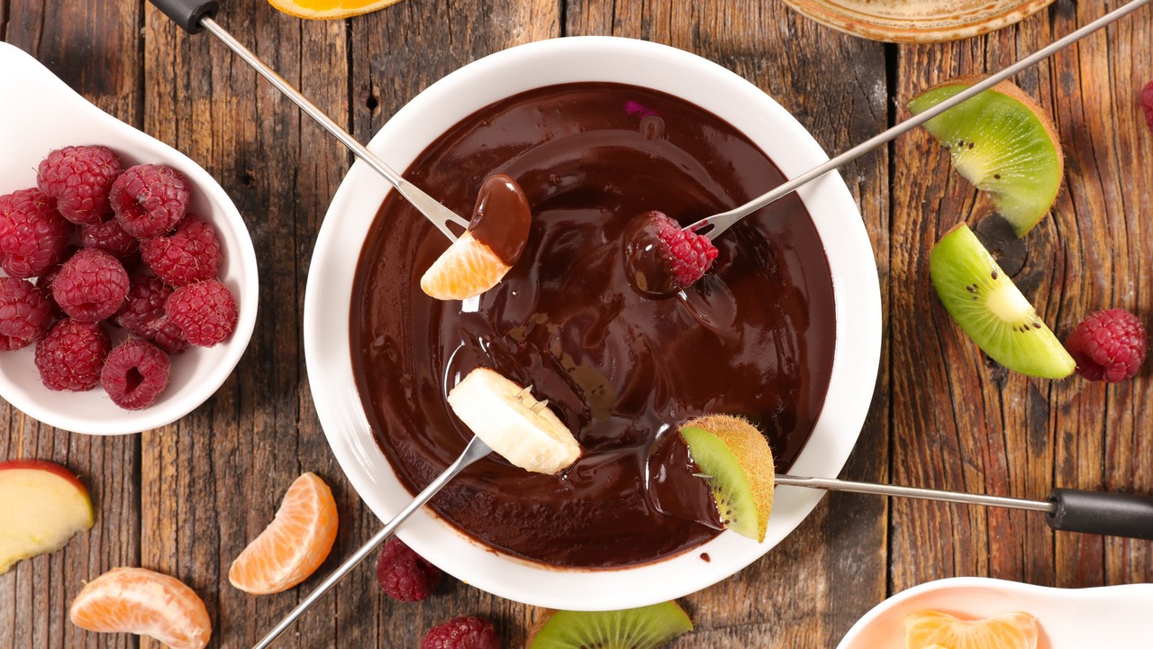 La Fondue Chocolat noir et Guimauves – Fondussimo